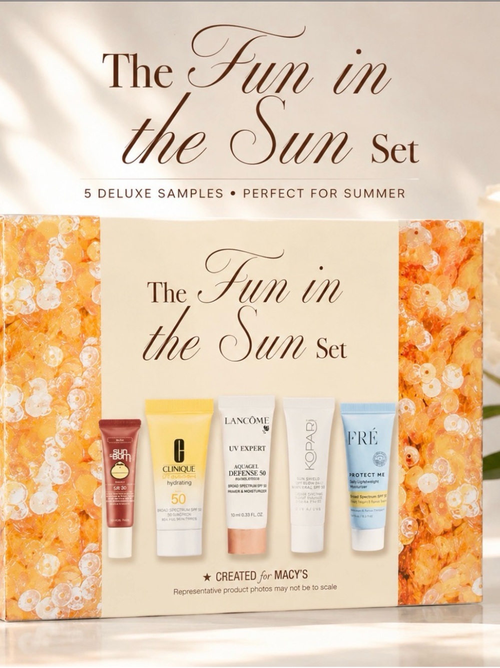 The Fun in the Sun Set 5 Deluxe Samples Perfect for Summer
